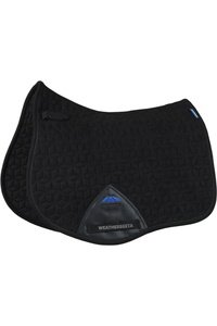 2026 WeatherBeeta Suede Elite Air-Tec All Purpose Saddle Pad 1030345 - Black